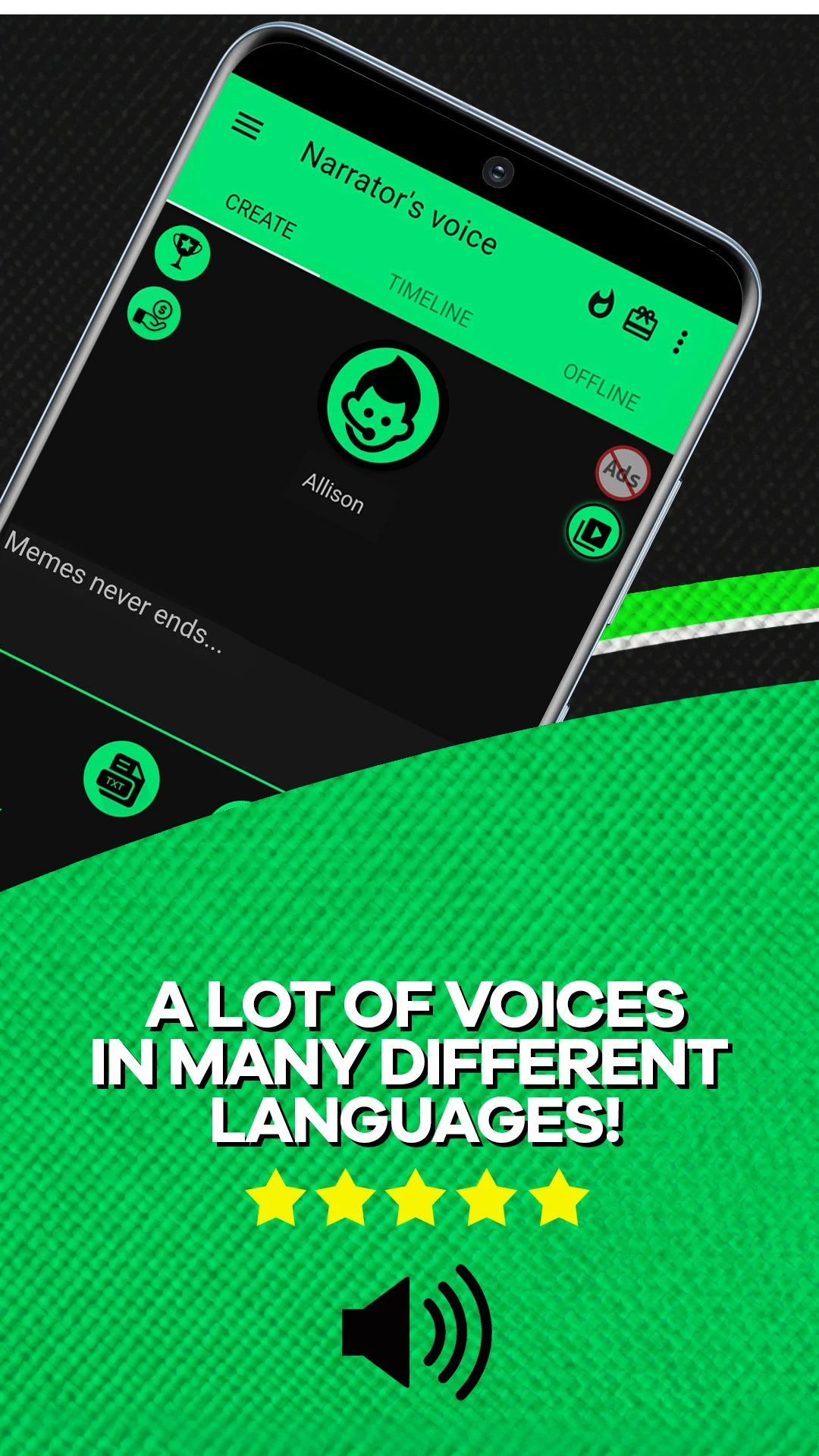 Narrator's Voice - TTS screenshot